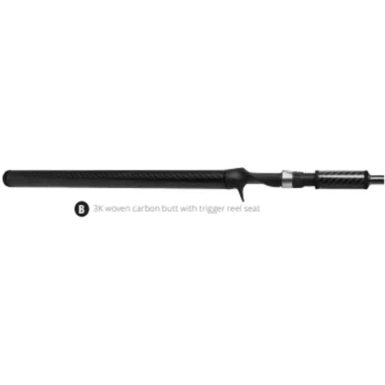 Okuma Kokanee Black Rod 9' ML