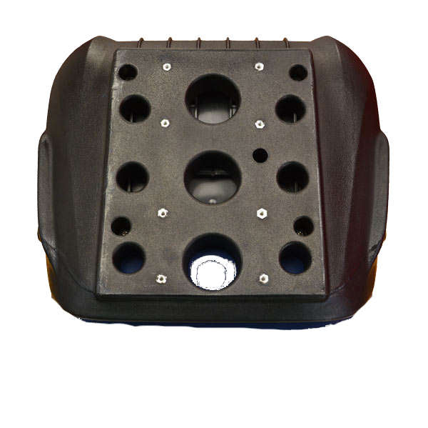 ProBax Captain's Seat, White/Gray/Carbon