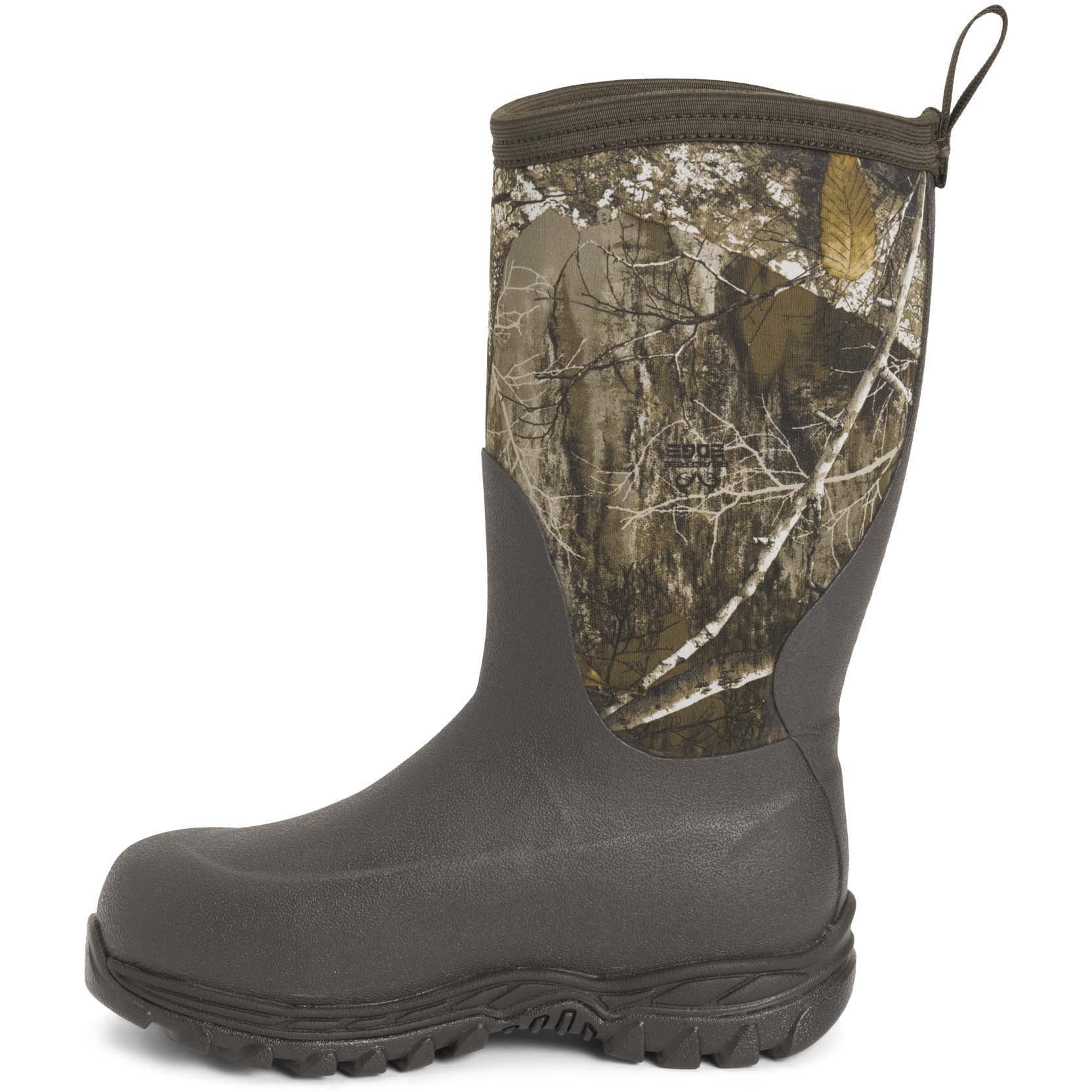 Muck Rugged II Rain Boot, Child / Youth Brown / Realtree EDGE