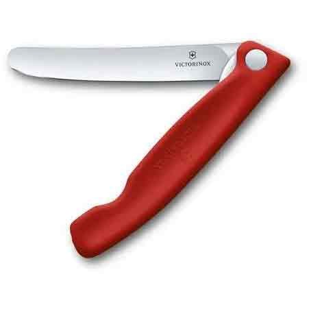 Victorinox Swiss Classic Foldable Paring Knife Straight Red