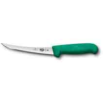 Victorinox 6" Blade Curved Semi-Stiff Boning Knife - Green, Blue