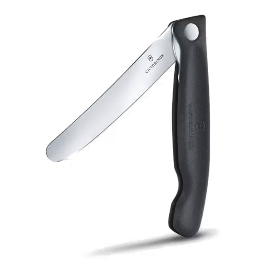 Victronix Swiss Classic Foldable Black Paring Knife