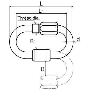 Asano Turning Link 16mm