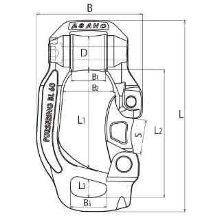 Asano Purse Ring Type BL Size 60