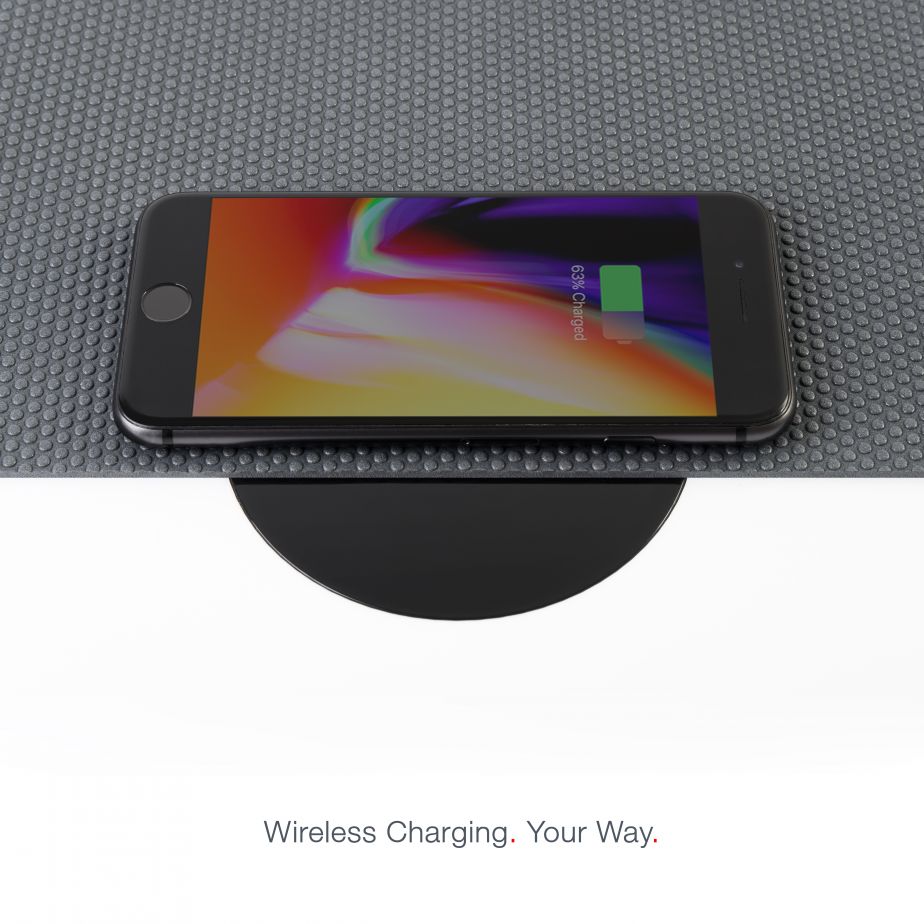 Sub 10W Qi Certified Waterproof Wireless Charger