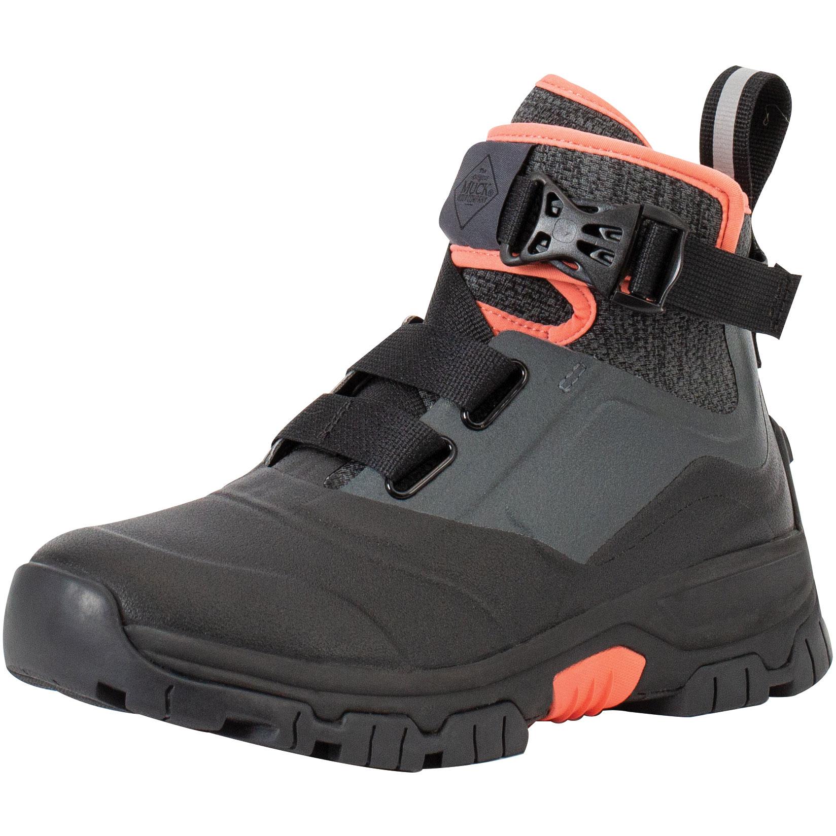 Open-Box Muck Women's Apex Pac Mid Boot, Alternate Closure, Black, 7