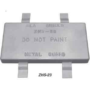 Sea Shield Weld On Zinc Hull Anode 6" x 12"