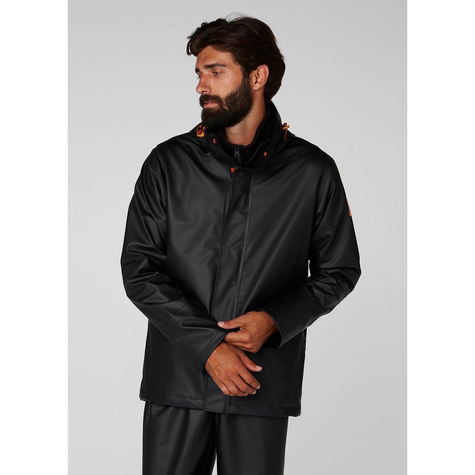 Men's Gale Waterproof Rain Jacket, Black