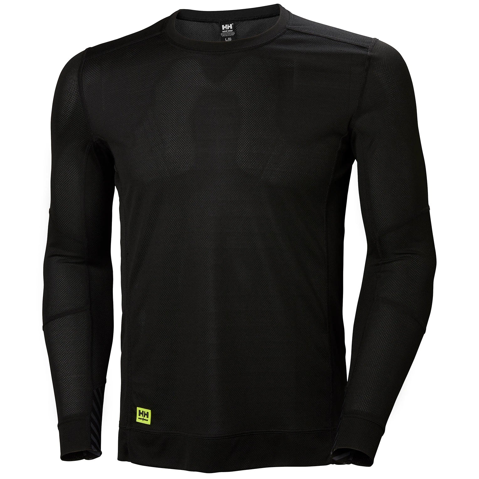 Men's Lifa Base Layer Crewneck, Black