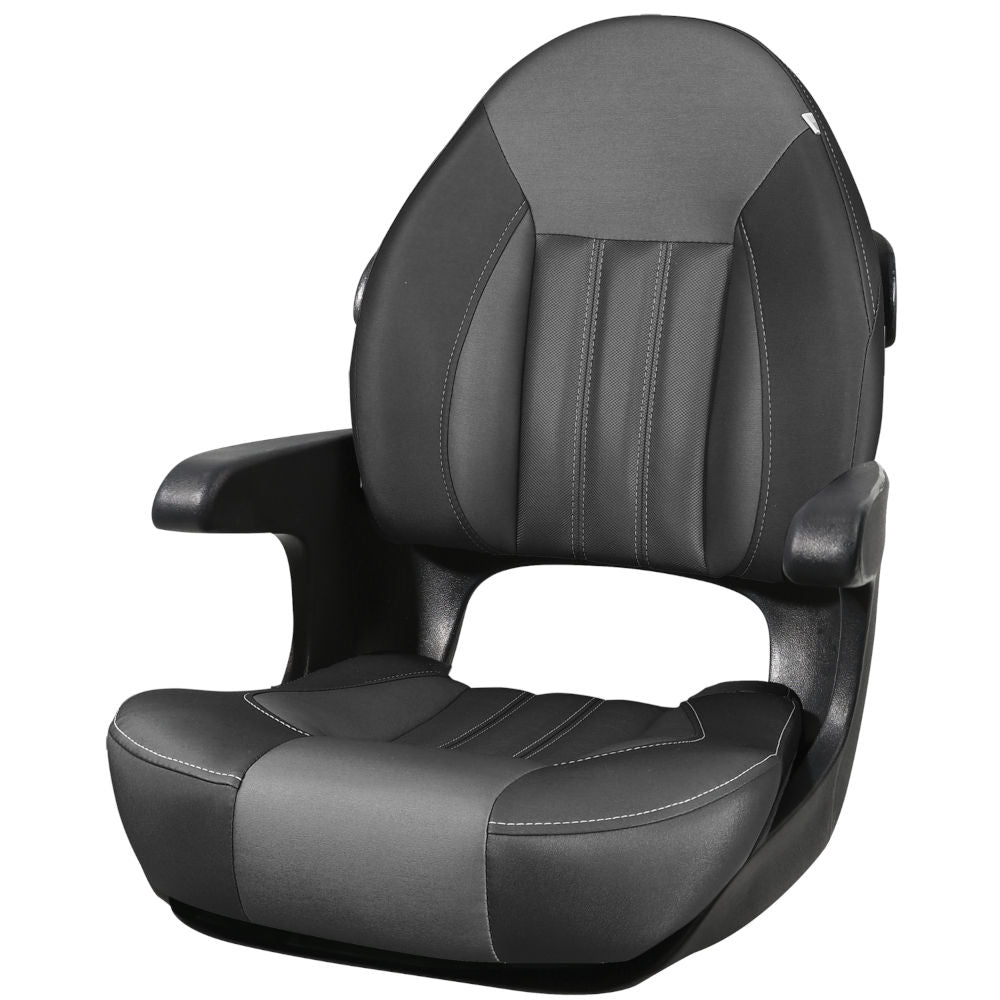 ProBax Captain's Seat, Black/Charcoal/Carbon