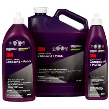 Gelcoat Compound and Polish 3M Perfect-It  - Gallon, Quart, Pint