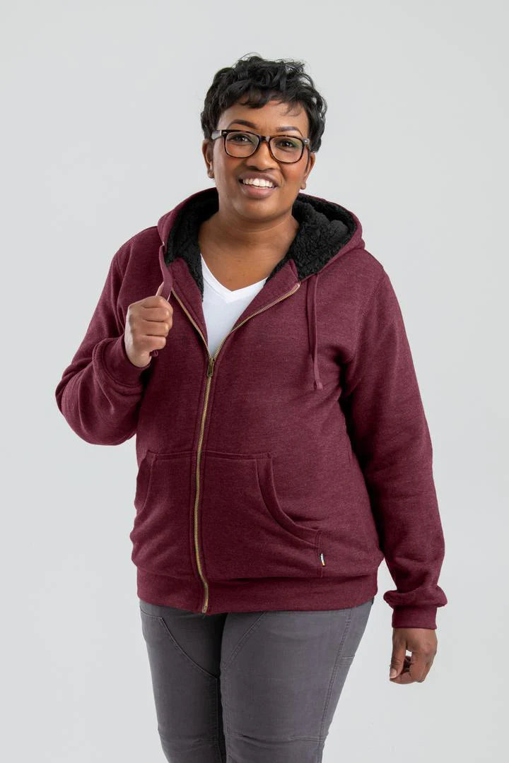 Women's Insulated Full-Zip Hooded Sweatshirt