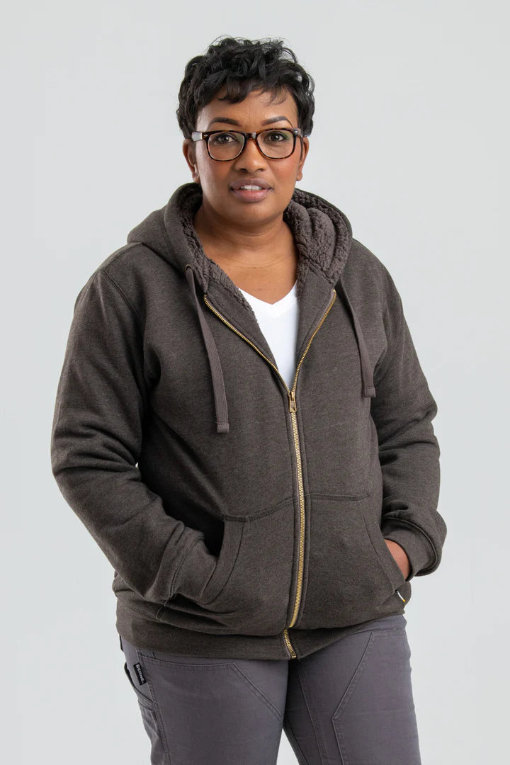 Women's Insulated Full-Zip Hooded Sweatshirt