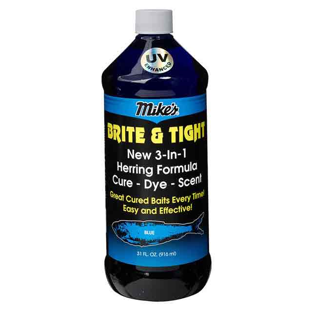 Mikes Brite and Tight Herring Cure - Natural, Green, Blue
