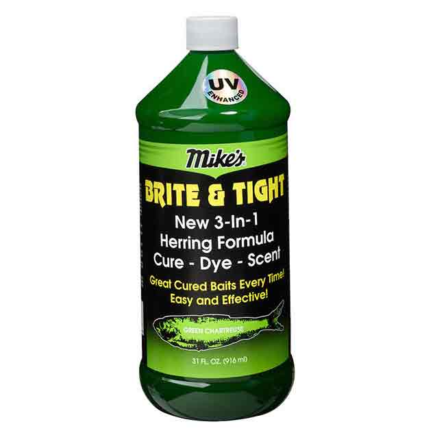 Mikes Brite and Tight Herring Cure - Natural, Green, Blue
