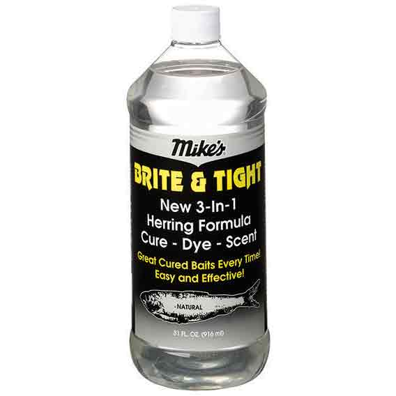 Mikes Brite and Tight Herring Cure - Natural, Green, Blue