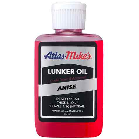 Mike's Glo Scent Lunker Oil - Salmon Egg, Anise, Anchovy, Shrimp, Herring, Steelhead Salmon, Sand Shrimp, Krill