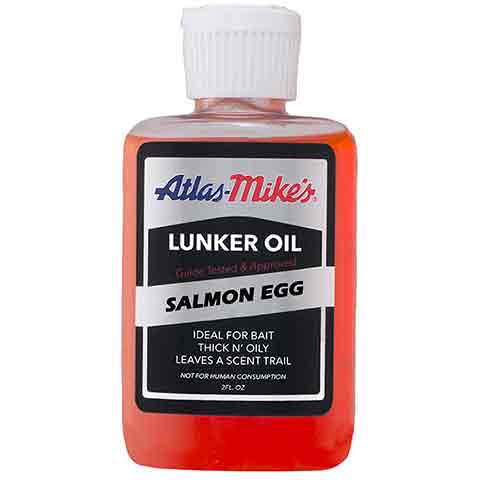 Mike's Glo Scent Lunker Oil - Salmon Egg, Anise, Anchovy, Shrimp, Herring, Steelhead Salmon, Sand Shrimp, Krill