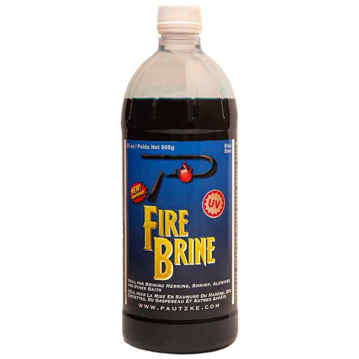 Pautzke Fire Brine 32oz - Blue, Red