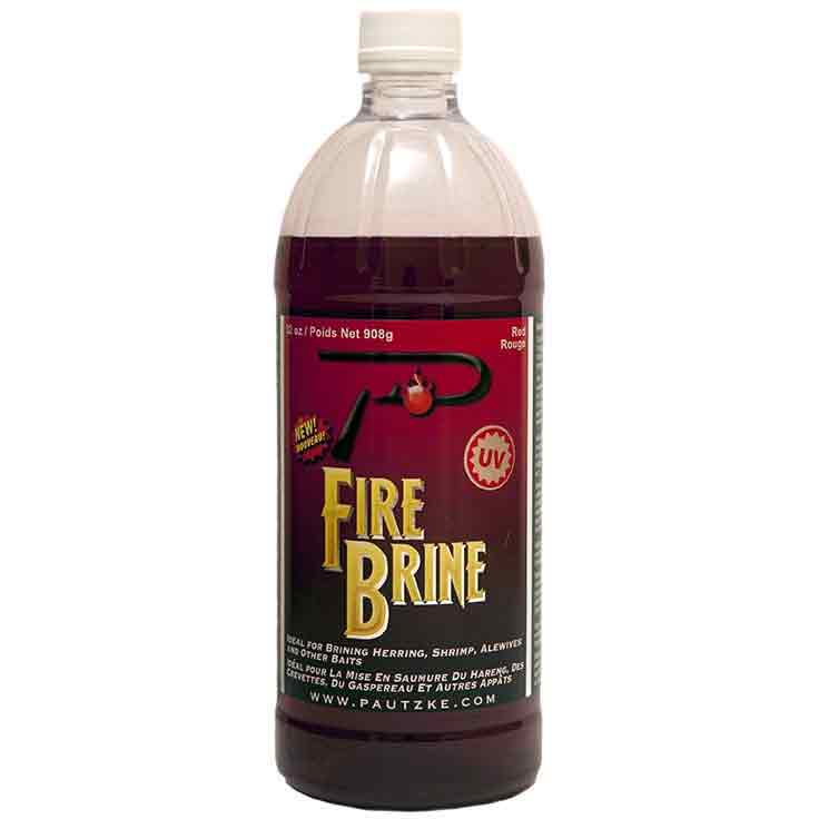 Pautzke Fire Brine 32oz - Blue, Red
