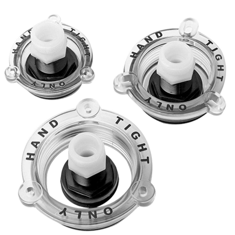 Flush Caps for Groco ARG Water Strainer Flushing/Winterizing