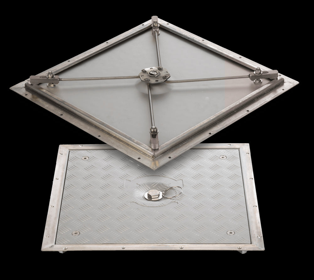 Aluminum Anchor Hatch, 16" x 24", AGILE Quick Release
