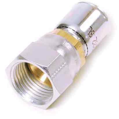 Parker 10691N-4-4C Permanent Fittings Female SAE Hose End