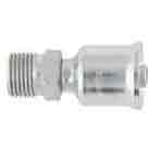 Parker Crimp Style Hydraulic Male Pipe Hose End - 3/16", 1/2"