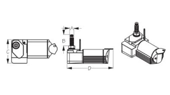 Waterproof Heavy Duty Wiper Motor