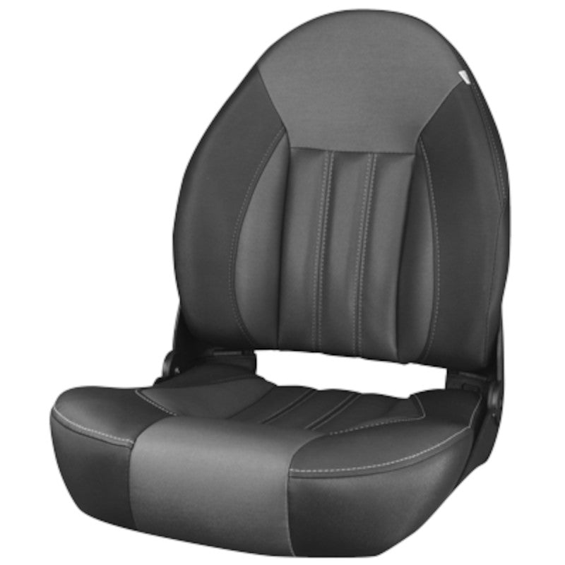 Tempress ProBax Orthopedic Boat Seat, Black / Charcoal / Carbon