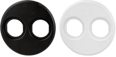 4" Instrument Hole Adapter, Black