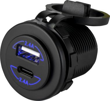 USB & USB-C Power Socket