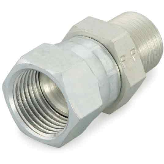 Parker 8-8 F6X-S Triple-Lok 37° Flare - Male Pipe/Female JIC Swivel