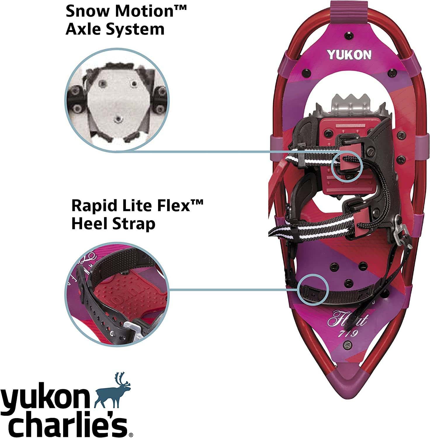 Women's Advanced Float Series ADV Float Snowshoe Kit, 8" x 21" (User + Gear Weight Range, 100-150 lbs)