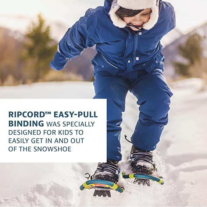 Yukon Sno-Bash Youth Snowshoes Aluminum 7″x16″ KIT