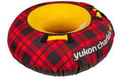 Yukon Charlie’s Timber Tube Sled Red Plaid
