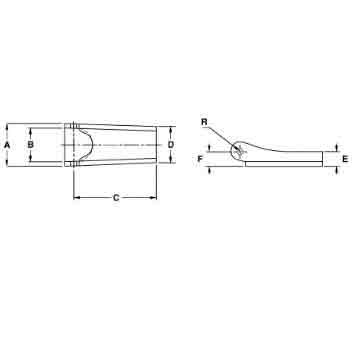 Campbell Replacement Latch Kit 1/4" Hook Size #2-22