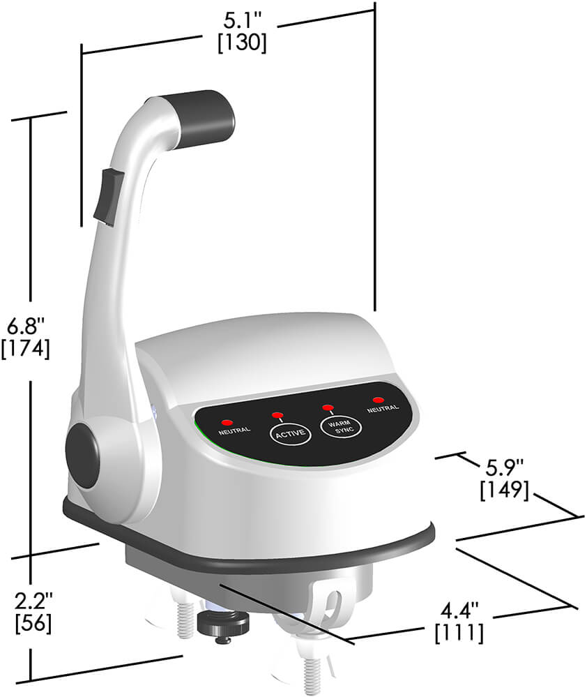 Glendinning CH2001 ProGrade, Top-Mount Control, 2 Button w/Trim, Single OB/SD