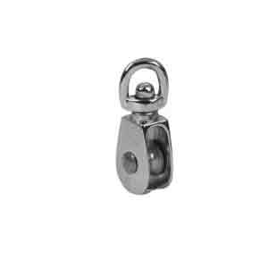 Campbell Single Sheave 2" Pulley Block Swivel Eye