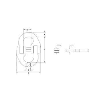 Campbell Quik-Alloy Grade 100 3/8" Coupling Link