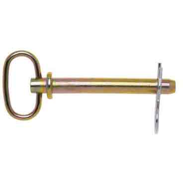 Campbell Yellow Chromate Hitch Pin with Clip - Diameter 5/8", 3/4", 7/8", 1"