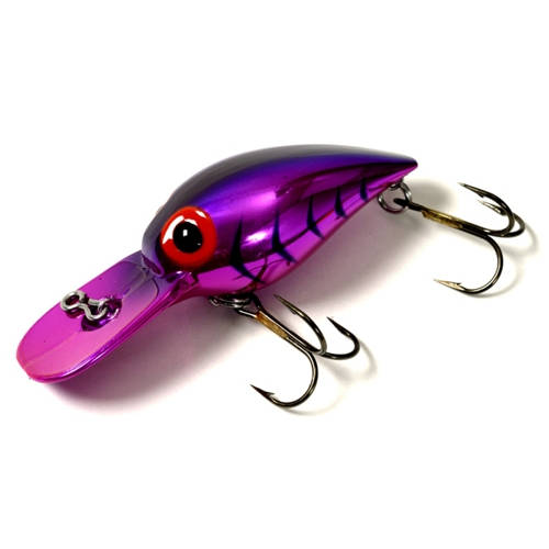 Brad's Wiggler Crankbait Fishing Lure, 3/8oz