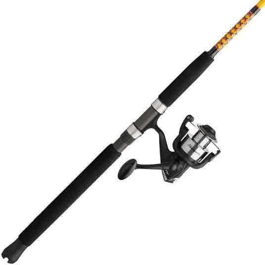 Ugly Stik Bigwater Spinning Combo - 6'6" Medium, 9' Medium Heavy