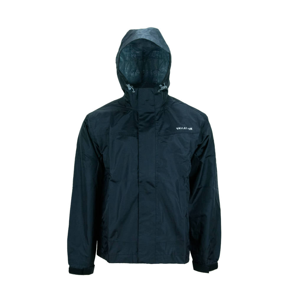 Vallation Men's Dark Rain Jacket