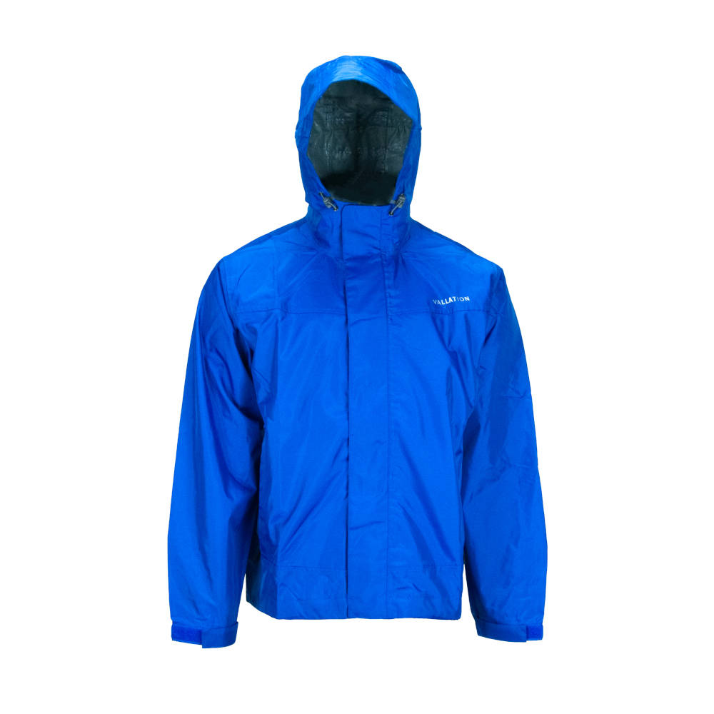 Vallation Men's Dark Rain Jacket