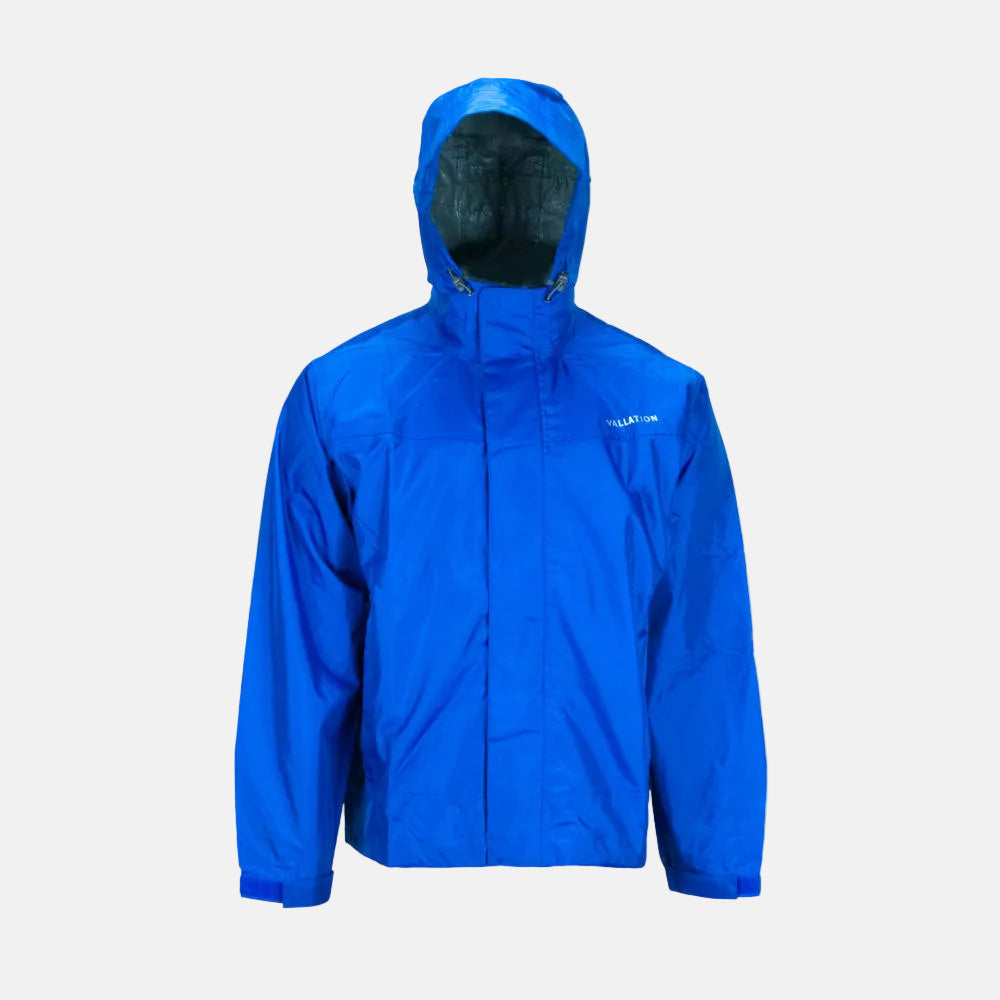Vallation Men's Dark Rain Jacket