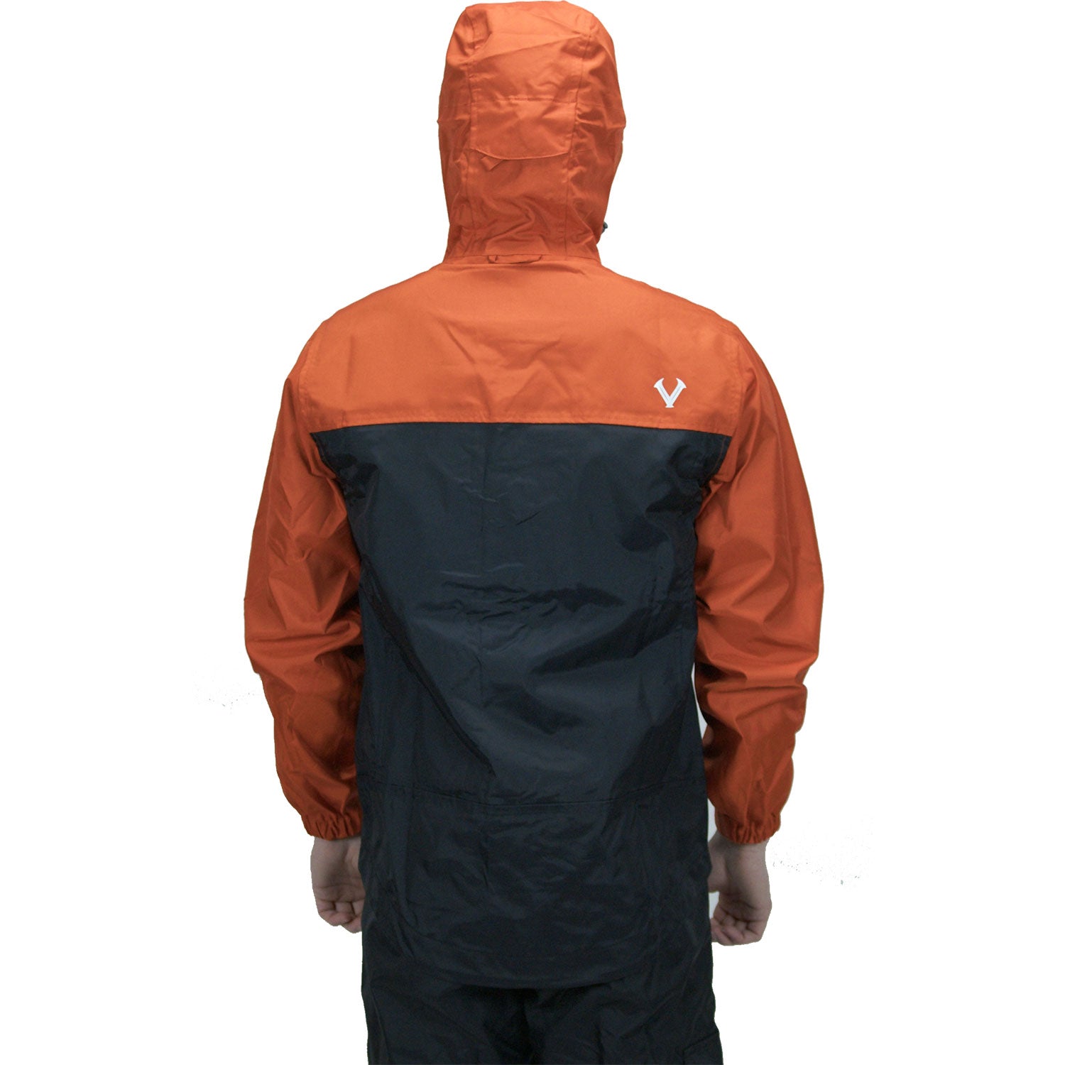 Vallation Men's Dark Rain Jacket