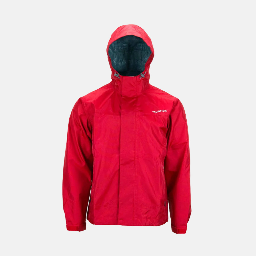 Vallation Men's Dark Rain Jacket