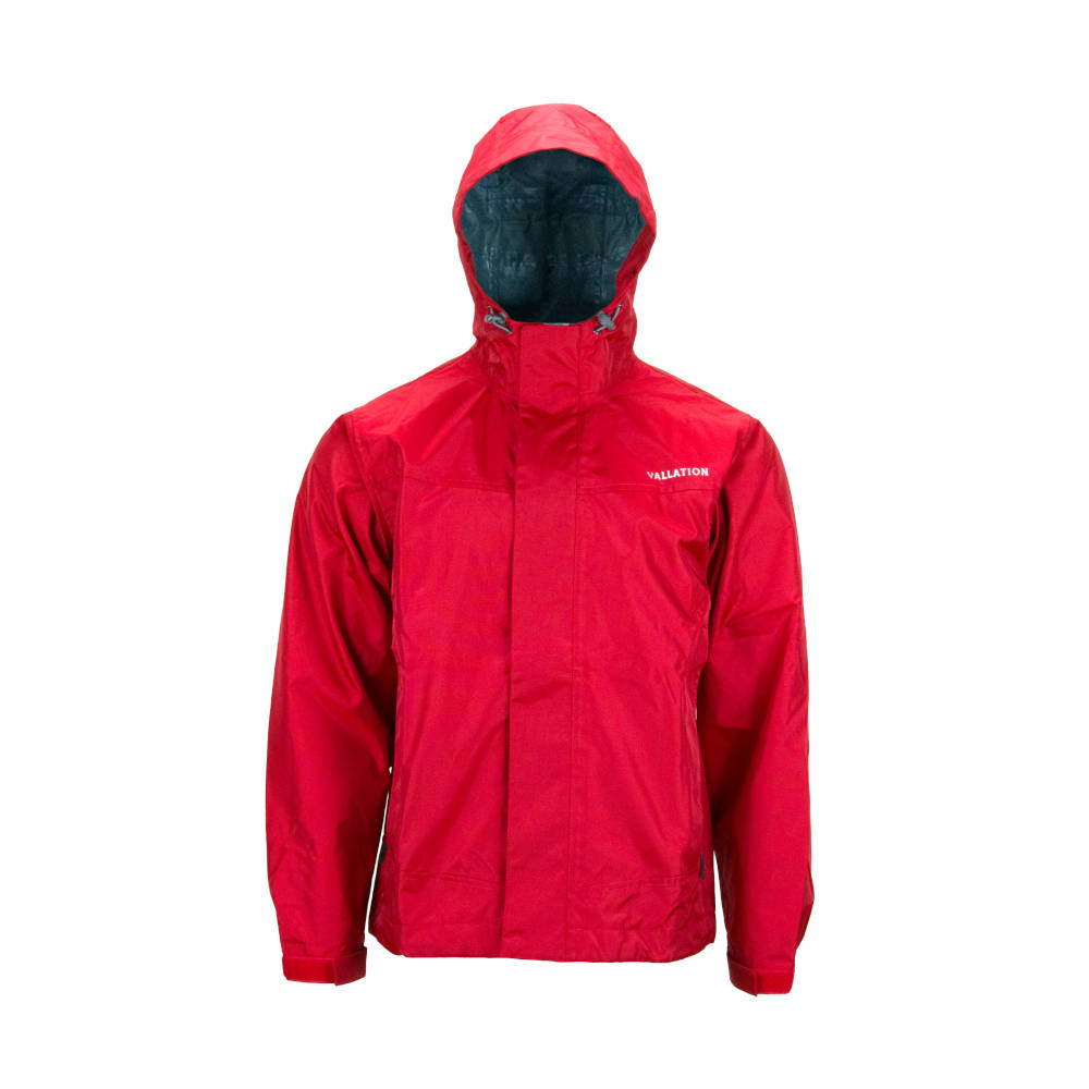 Vallation Men's Dark Rain Jacket