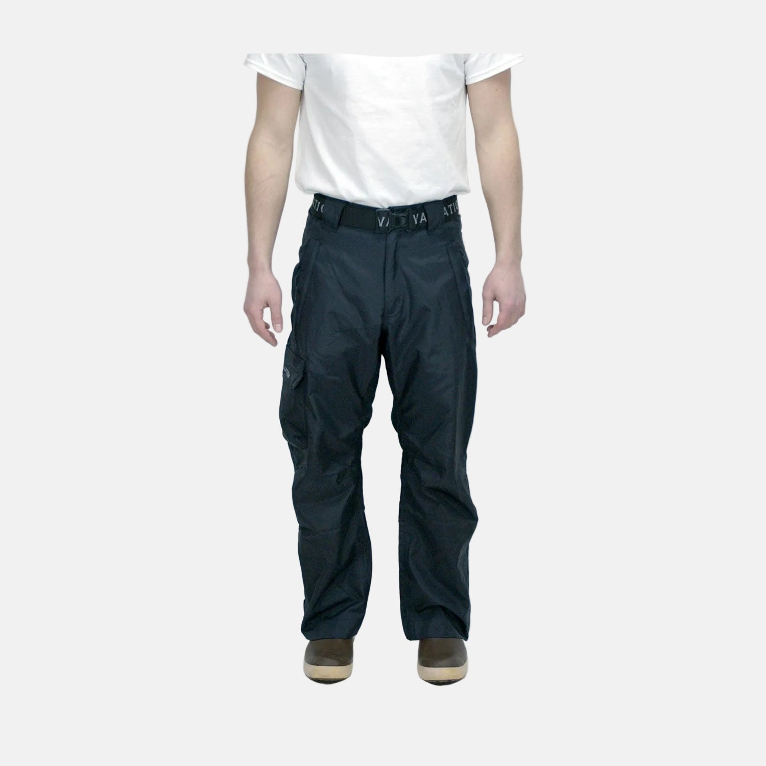 Vallation Men's Dark Rain Pants